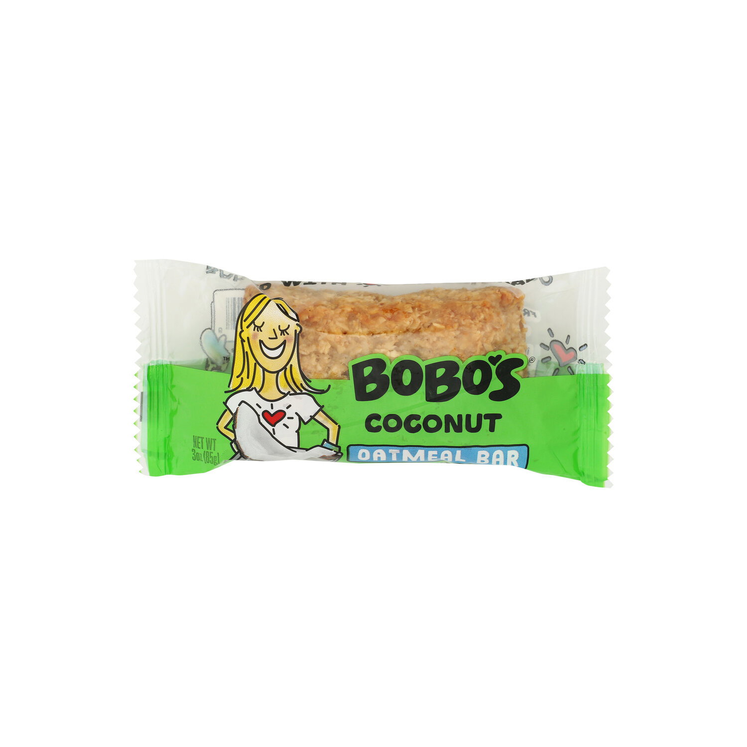 BOBO's Coconut Single Unit Tray Oat Bar - 3 Ounce Image 1 of 4
