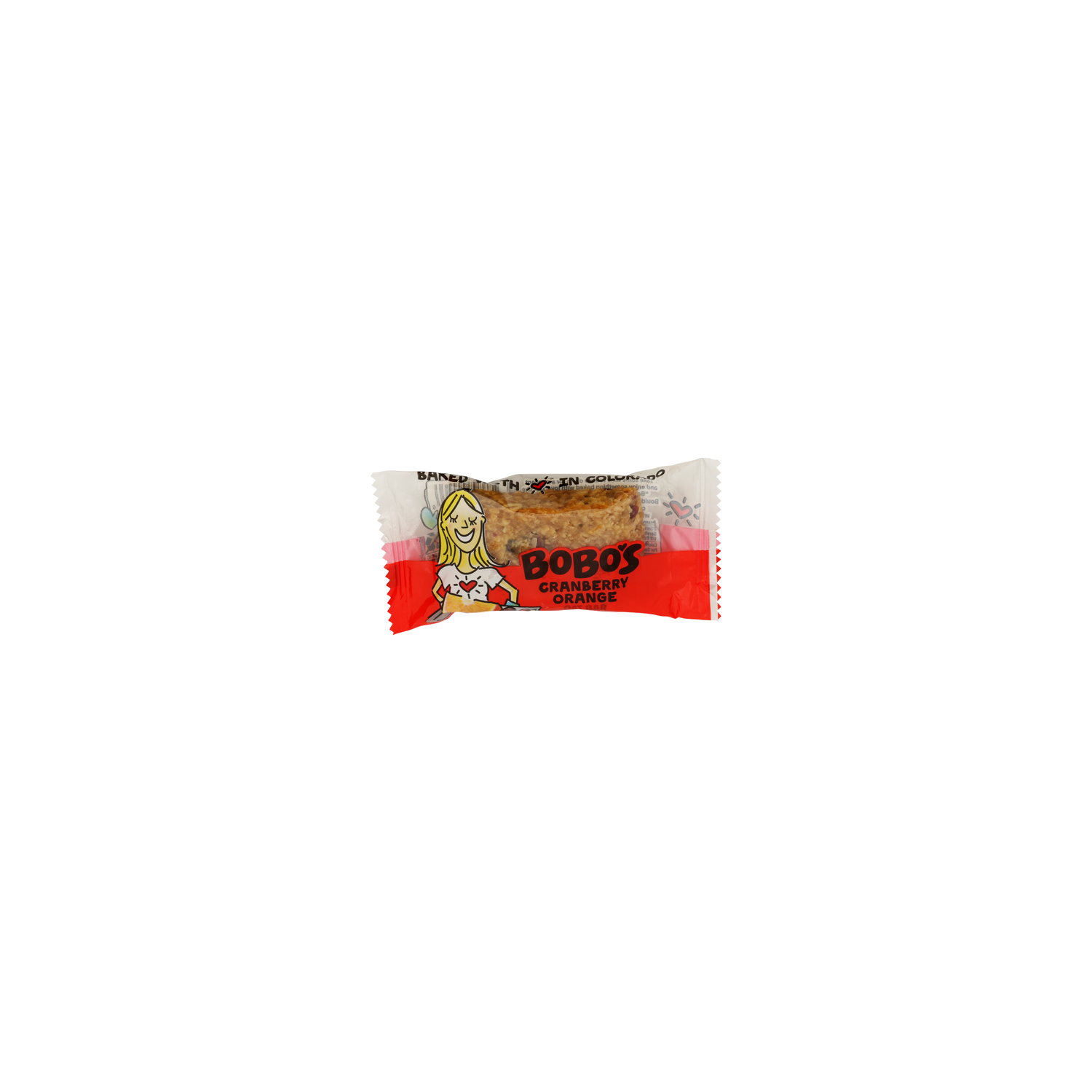 BOBO's Cranberry Orange Single Unit Tray Oat Bars Bar - 3 Ounce Image 1 of 4