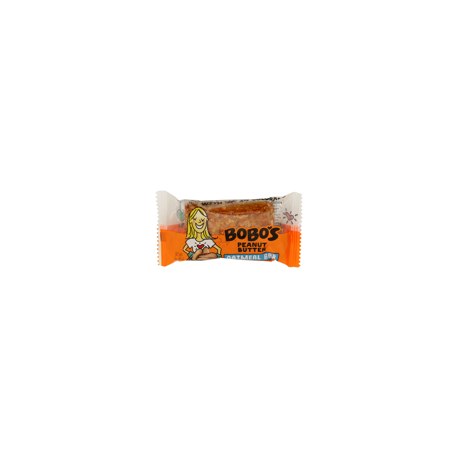 BOBO's Peanut Butter Single Unit Tray Oat Bar - 3 Ounce Image 1 of 4