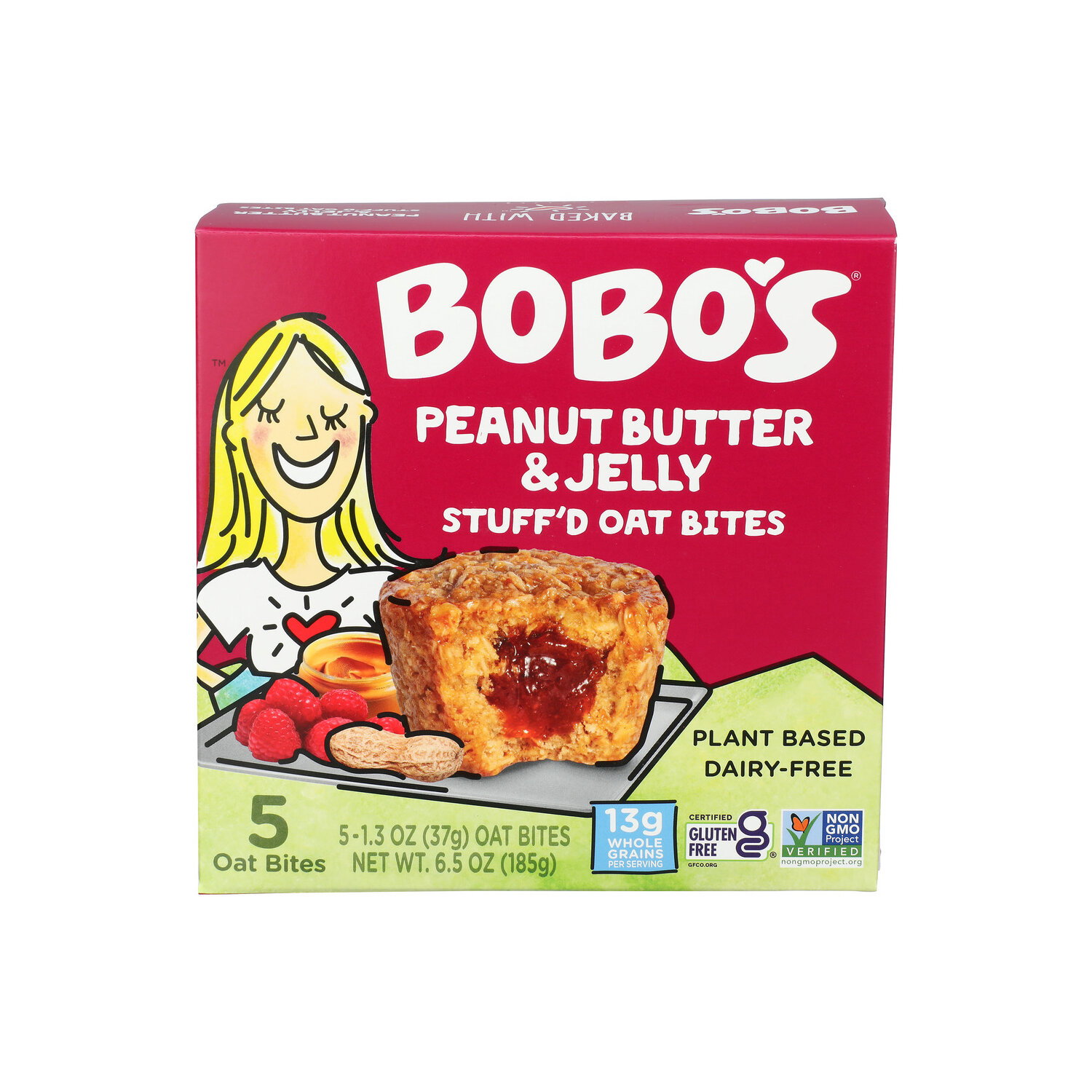 BOBO's Stuff'd Oat Bites - 1.3 Ounce - 5 Count Image 1 of 3