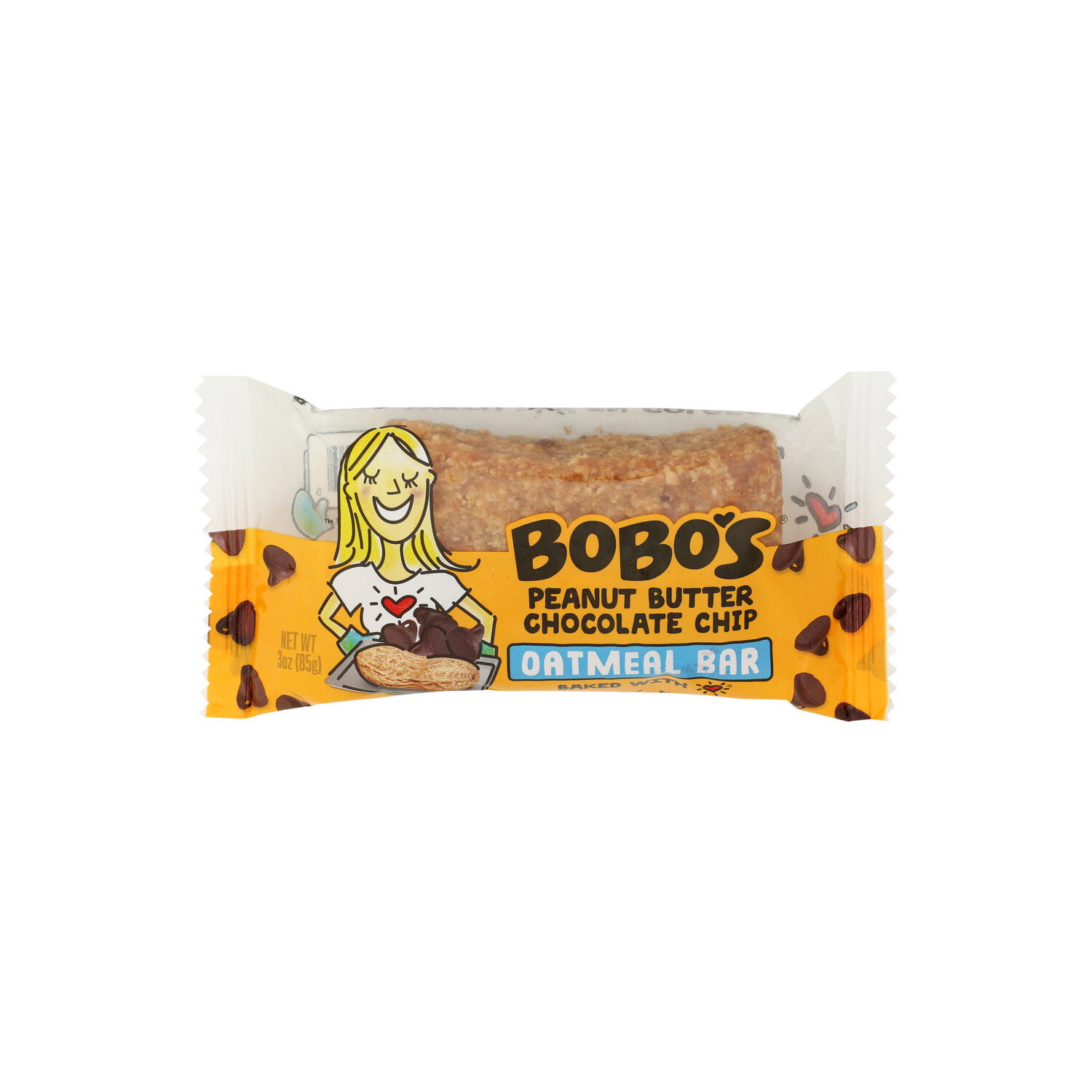 BOBO's Peanut Butter Chocolate Chip Box Oat Bars - 3 Ounce Image 1 of 4