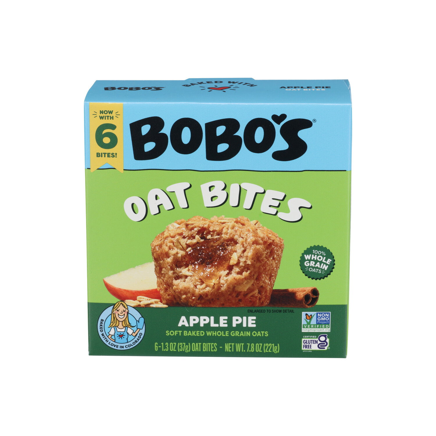 BOBO's Bites Apple Pie - 1.3 Ounce - 6 Count Image 1 of 3