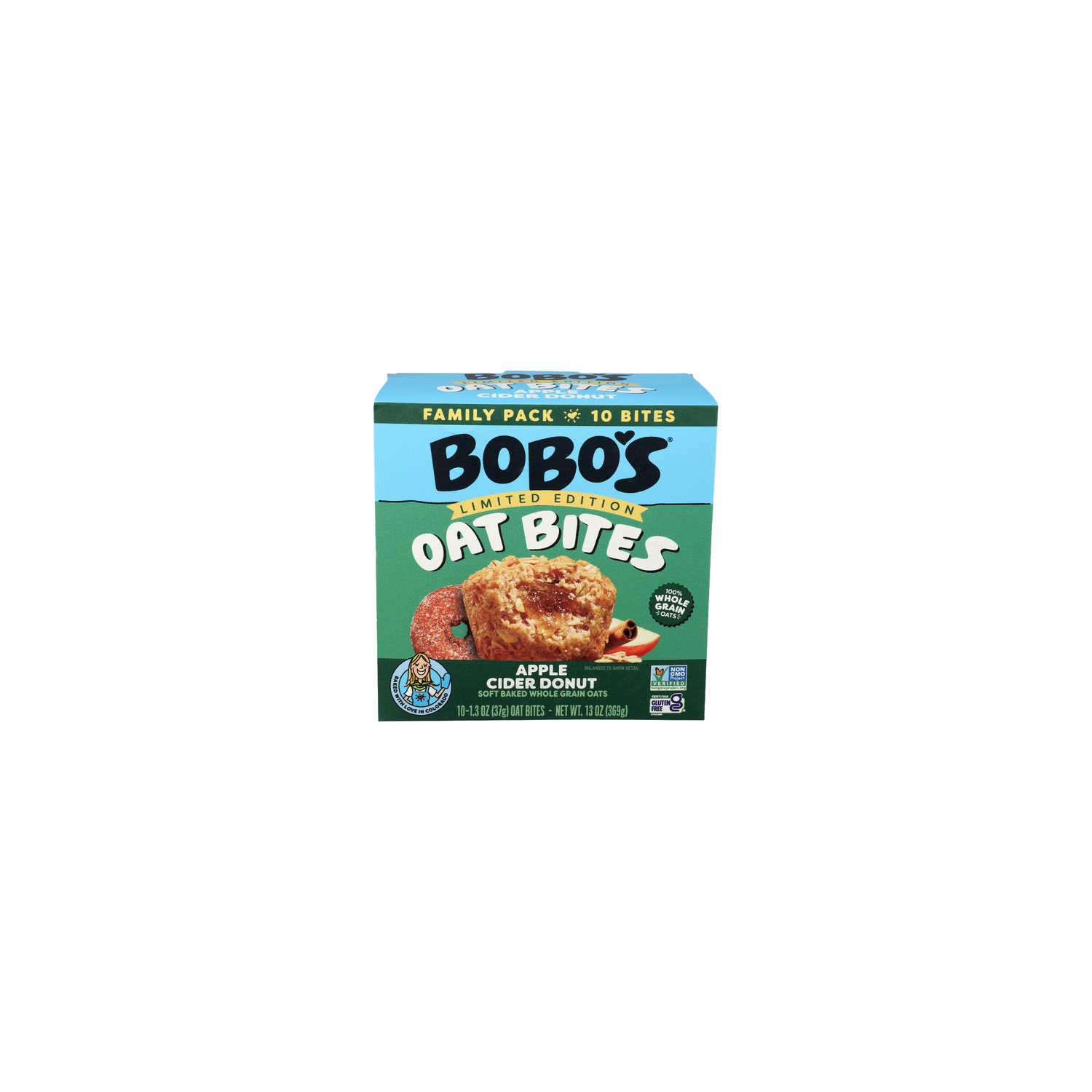 BOBO's Apple Cider Donut Bites - 1.3 Ounce - 10 Count Image 1 of 4