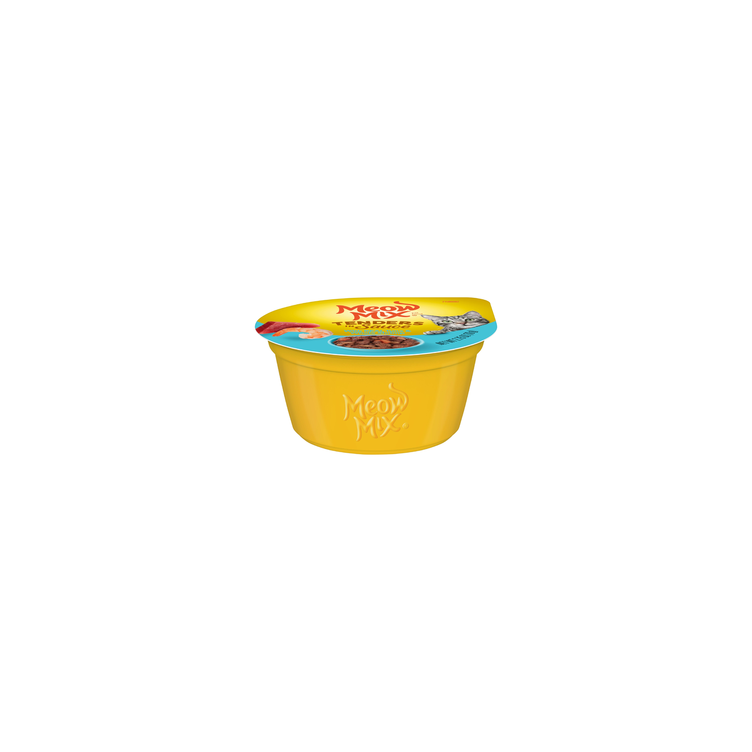 Meow Mix Tenders In Sauce Tuna & Shrimp Wet Cat Food - 2.75 Ounce Image 1 of 4