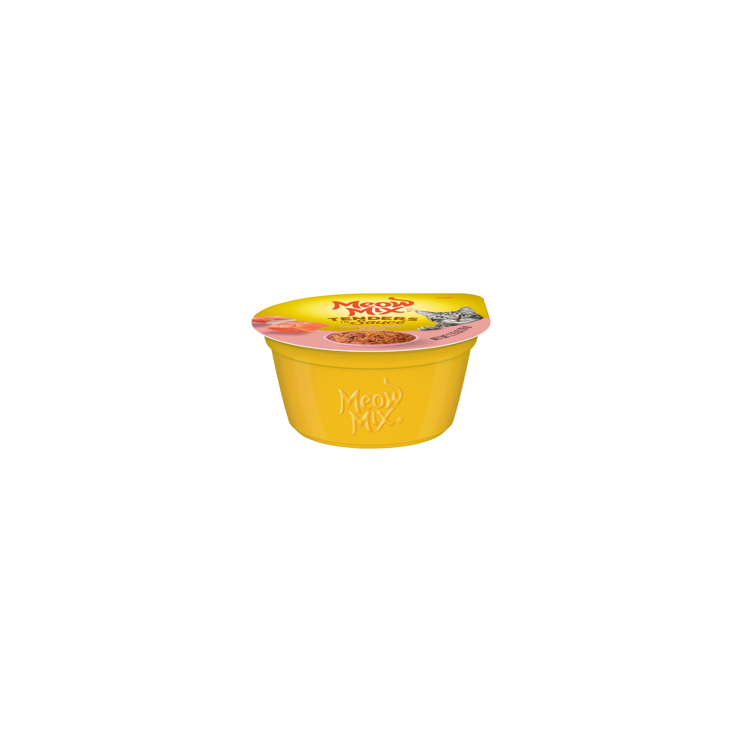 Meow Mix Tenders In Sauce Salmon & Crab Wet Cat Food - 2.75 Ounce Image 1 of 4