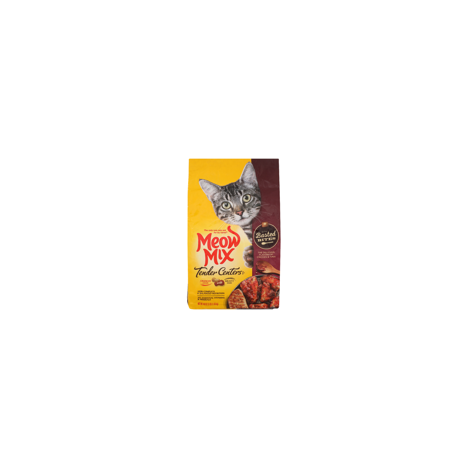 Meow Mix Chicken & Tuna Tender Centers Cat Food - 48 Ounce Image 1 of 4