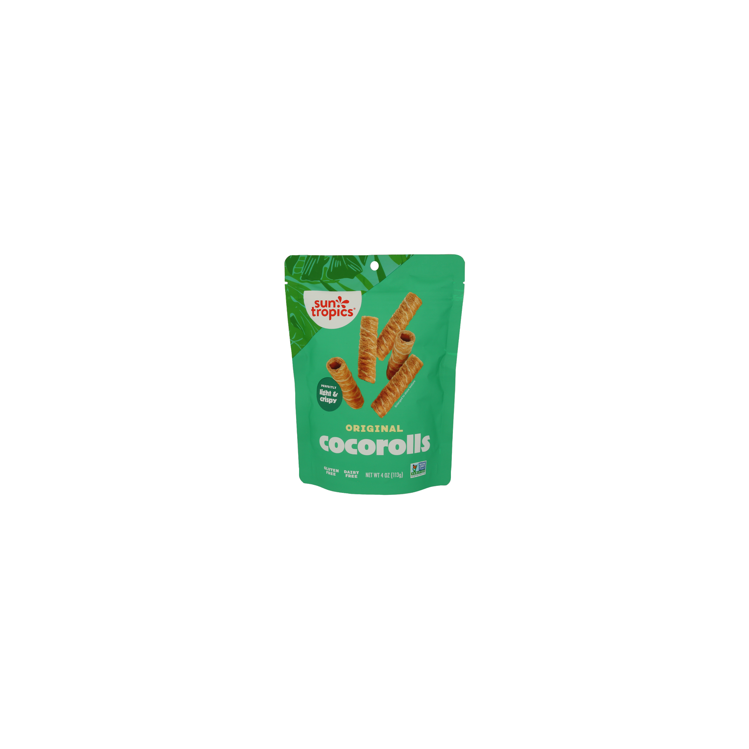 Sun Tropics Original Gluten FREE. Dairy Cocorolls, Rolled Coconut Wafer - 4 Ounce Image 1 of 4