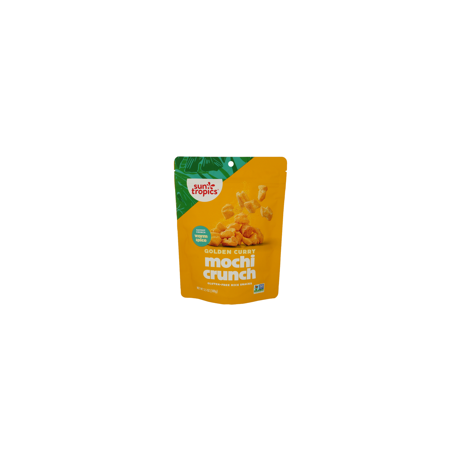 Sun Tropics Golden Curry Gluten FREE. Dairy Mochi Crunch Rice Nugget - 3.5 Ounce Image 1 of 4