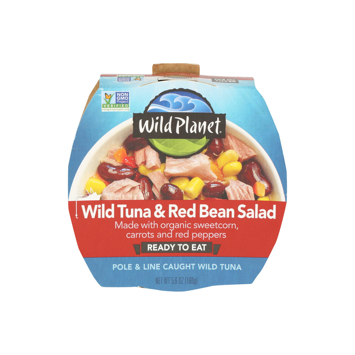 Wild Planet Ready To Eat Tuna Red Bean & Corn Salad - 5.6 Ounce Image 1 of 4
