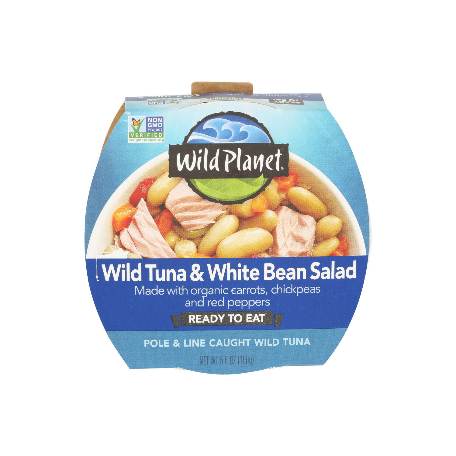 Wild Planet Ready To Eat Tuna White Bean Salad - 5.6 Ounce Image 1 of 4