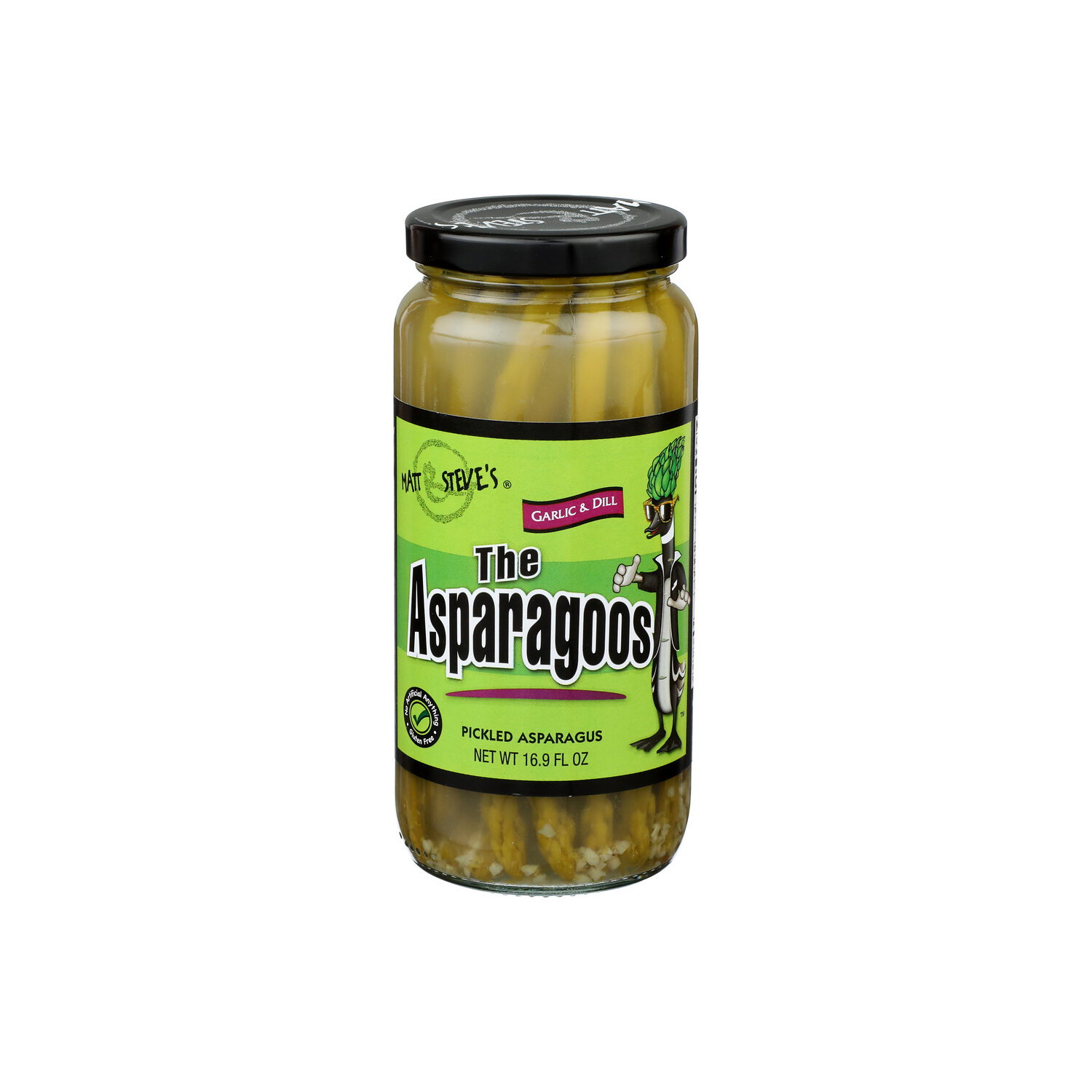 Matt & Steve's Garlic & Dill Pickled Asparagus - 16.9 Fluid Ounce Image 1 of 4