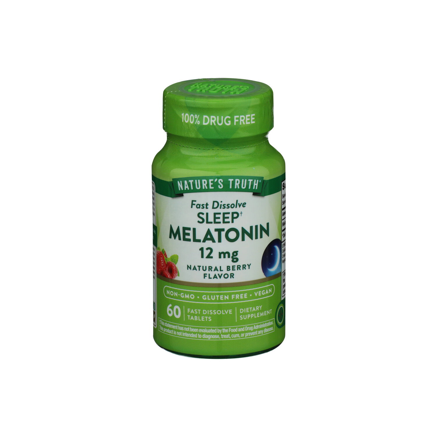 NATURE's Truth Vitamins Natural Berry Flavor Fast Dissolve Melatonin - 60 Count Image 1 of 2