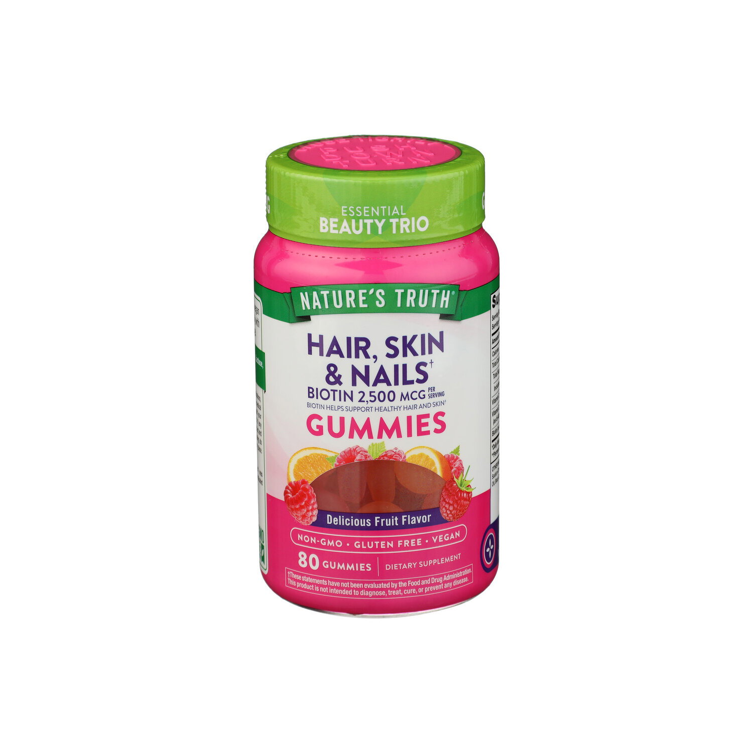 NATURE's Truth Vitamins Biotin 2,500 Mcg Per Serving Gummies Vitamins - 80 Count Image 1 of 2