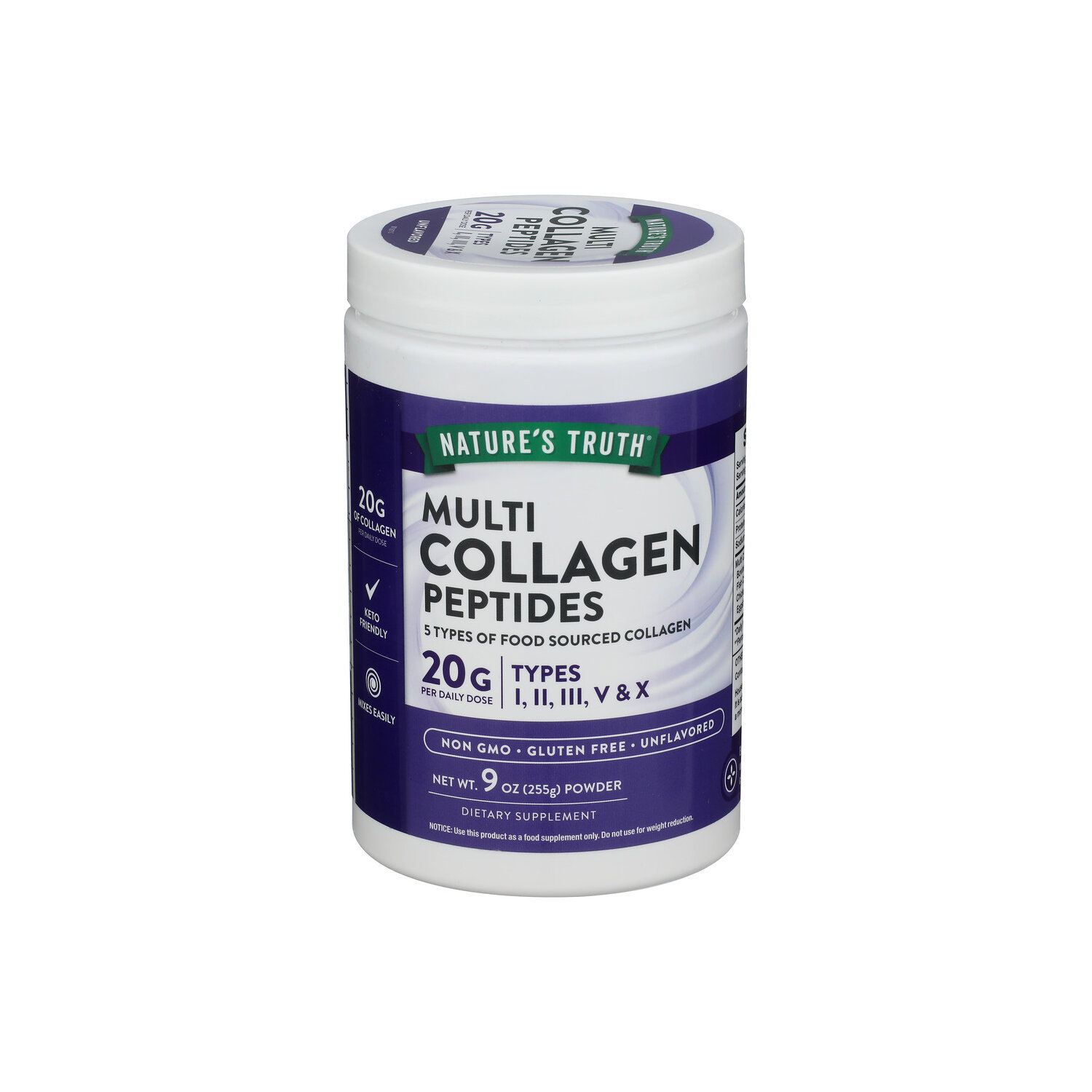NATURE's Truth Multi Collagen Protein Powder - 9 Ounce - Super 1 Foods