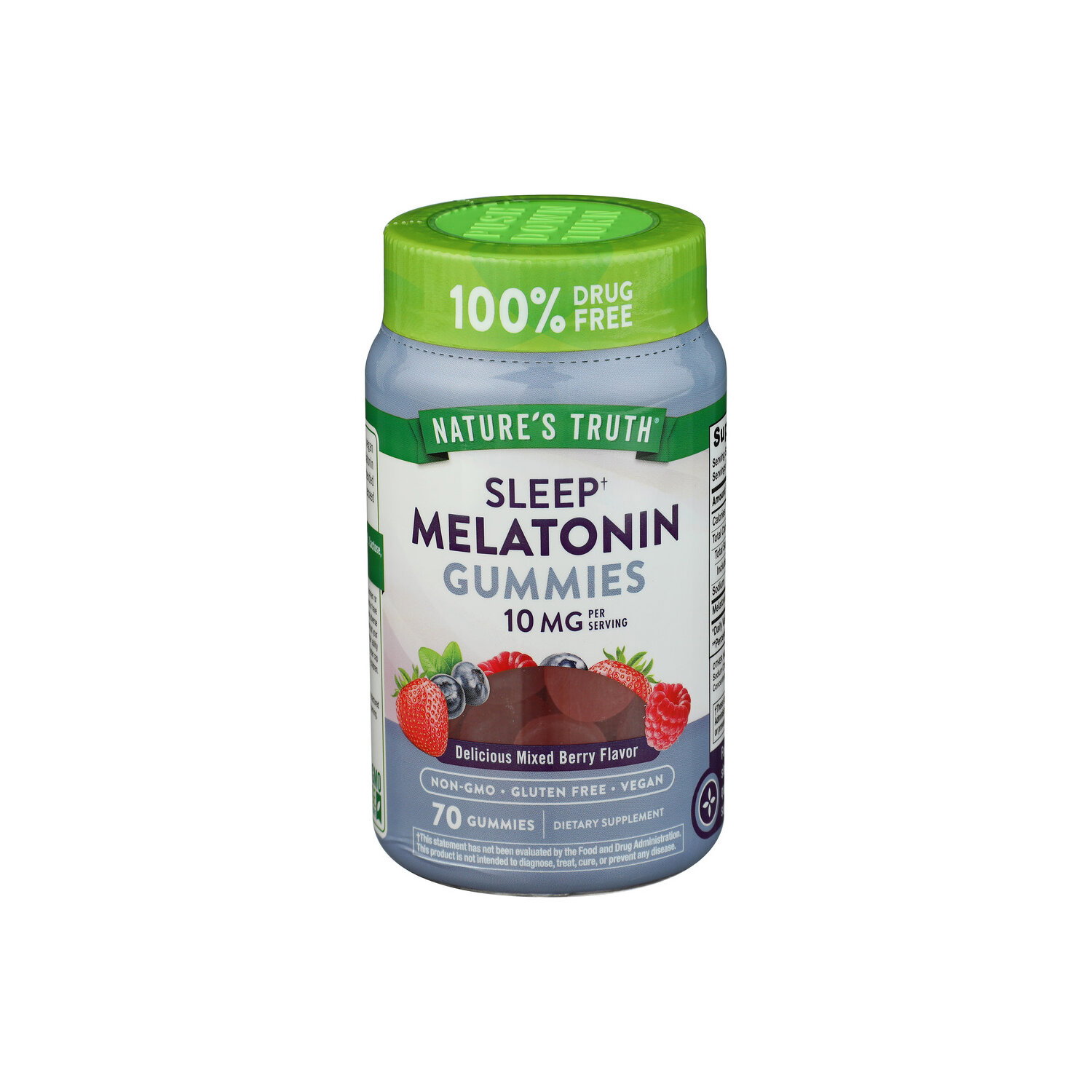 NATURE's Truth Vitamins Natural Berry Flavor Gummies Melatonin