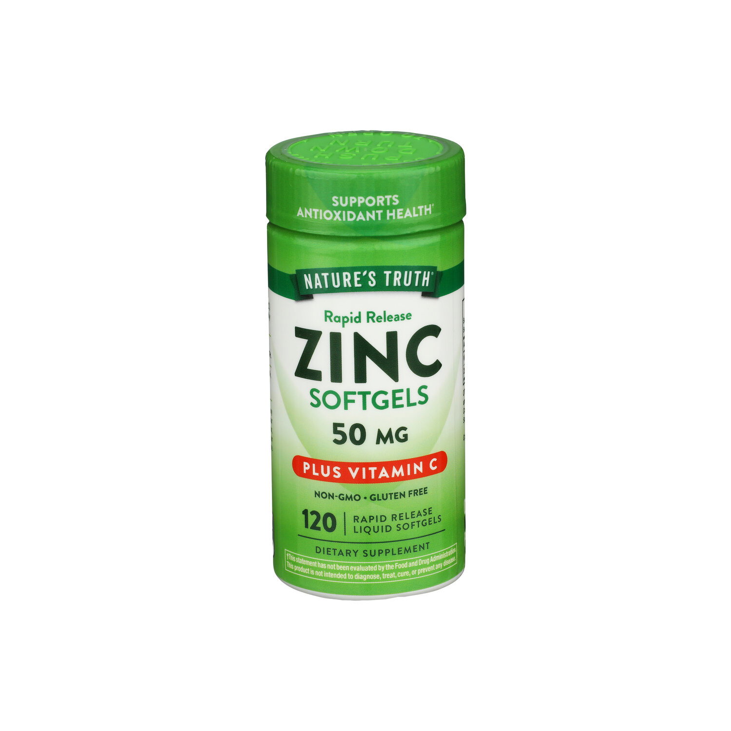 NATURE's Truth Softgels Zinc - 120 Count Image 1 of 2