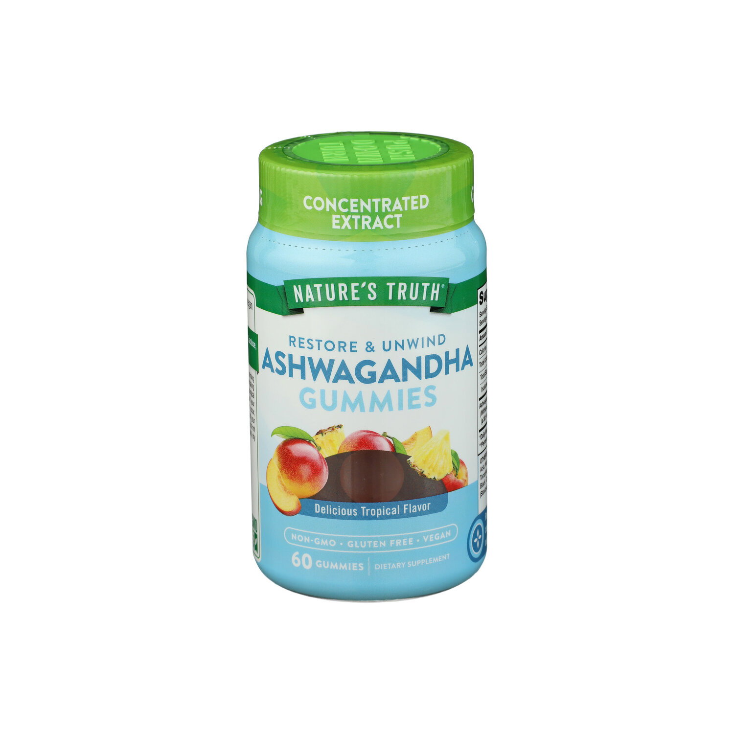 NATURE's Truth Vitamins Natural Tropical Flavor Gummies Ashwagandha - 60 Count Image 1 of 2