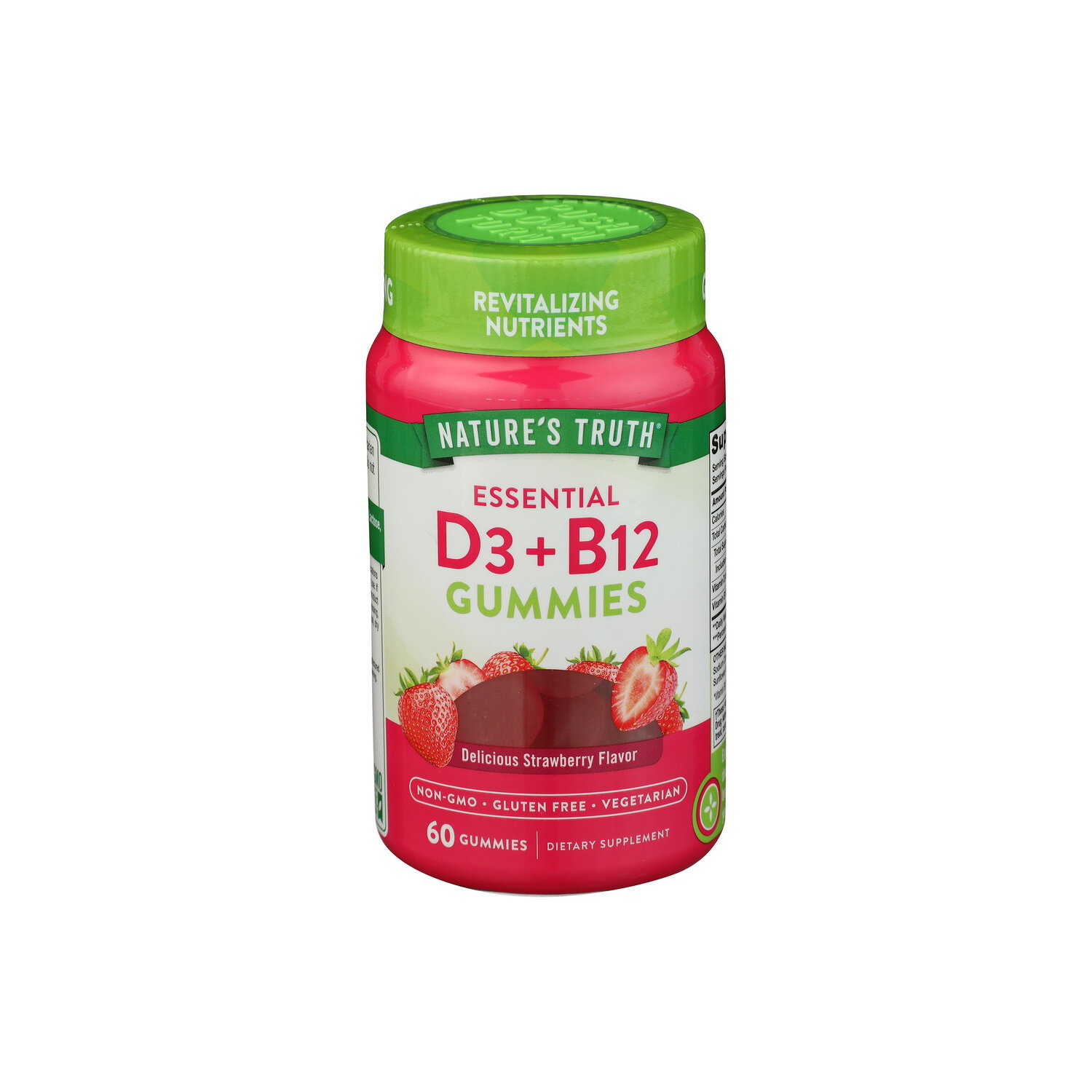 NATURE's Truth D3+B12 Gummies - 60 Count Image 1 of 2