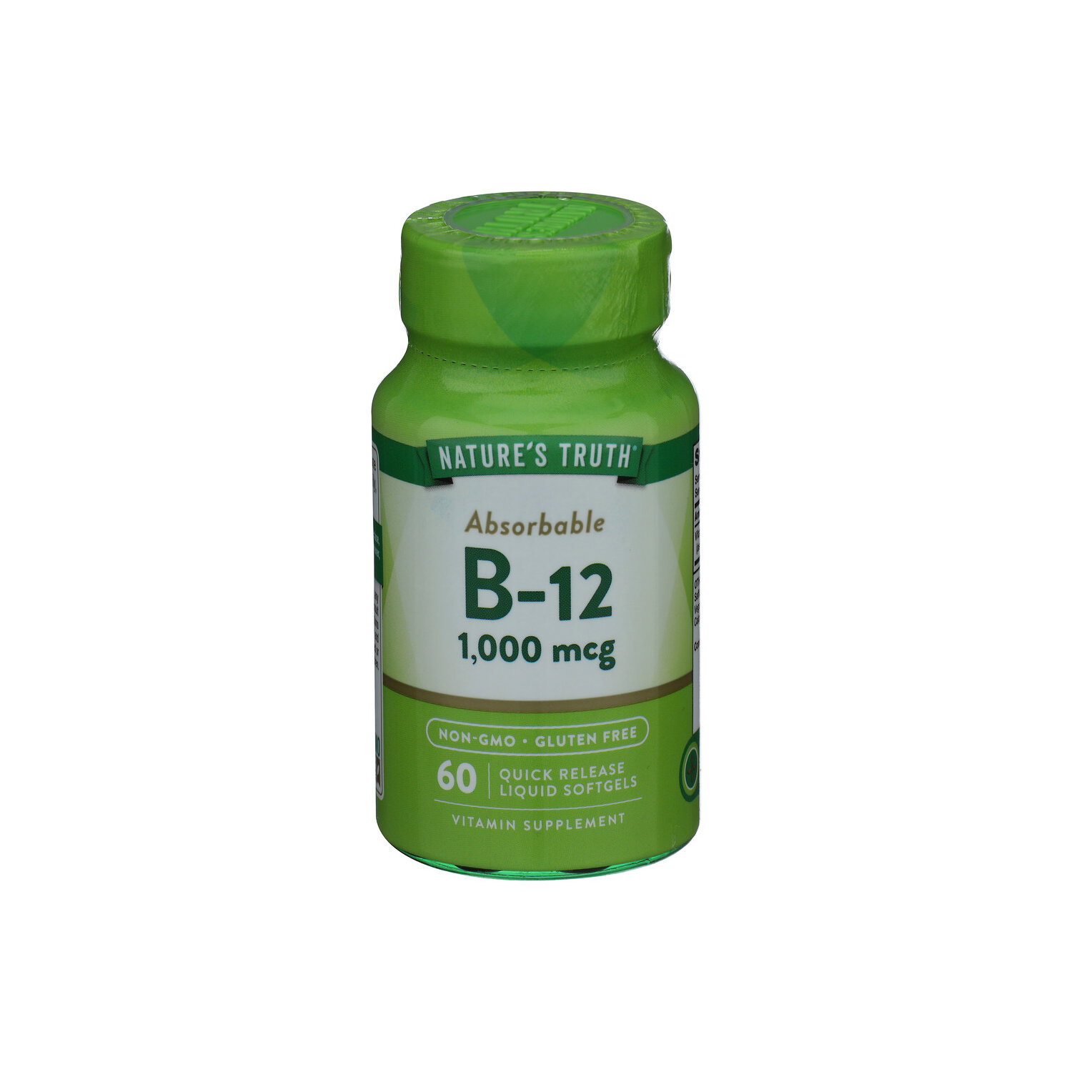 NATURE's Truth B12 1000MCG Softgels - 60 Count Image 1 of 2