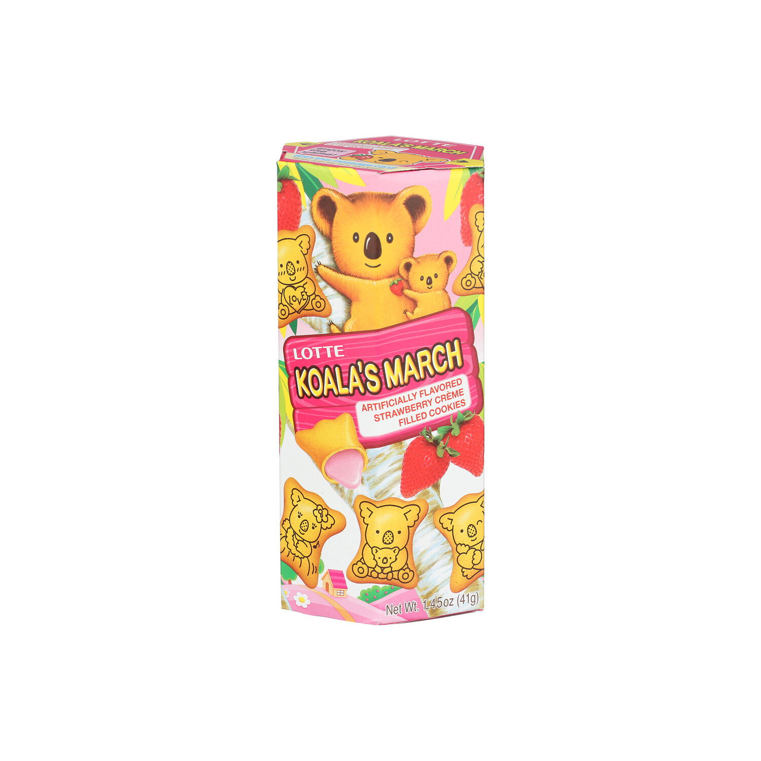 Lotte KOALA's March Small Strawberry - 1.45 Ounce Image 1 of 4