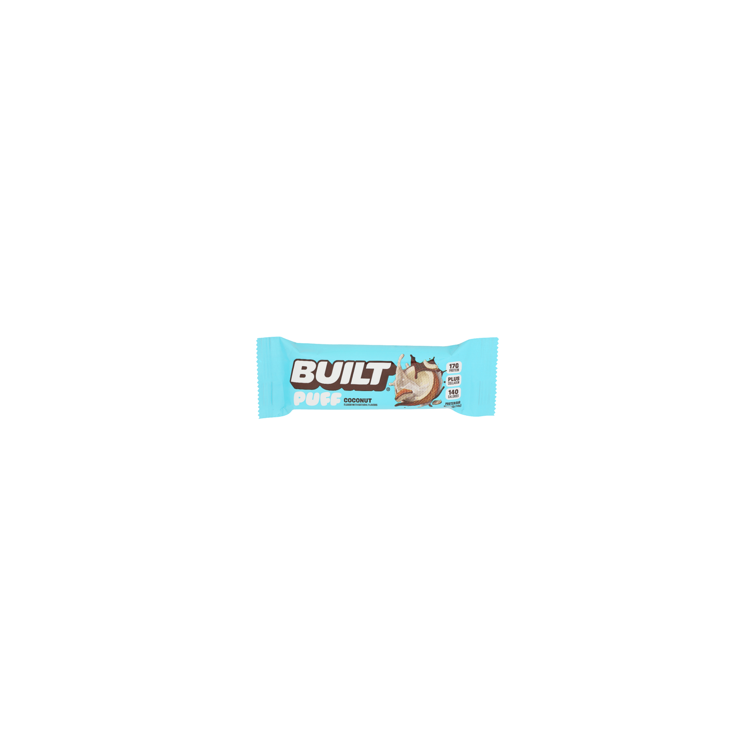 Built Bar Coconut Protein Marshmallow Puff - 40 Gram Image 1 of 4