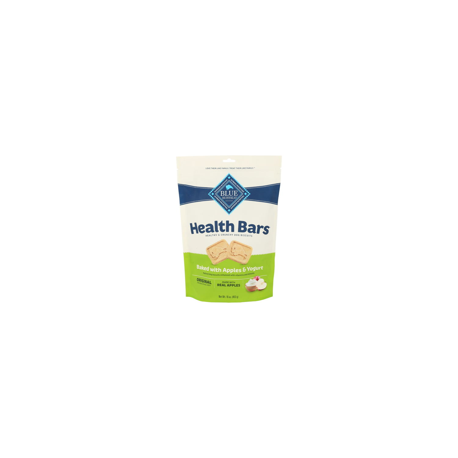 Blue Buffalo Health Bars Natural Apple & Yogurt Crunchy Dog Treats - 16 Ounce Image 1 of 4