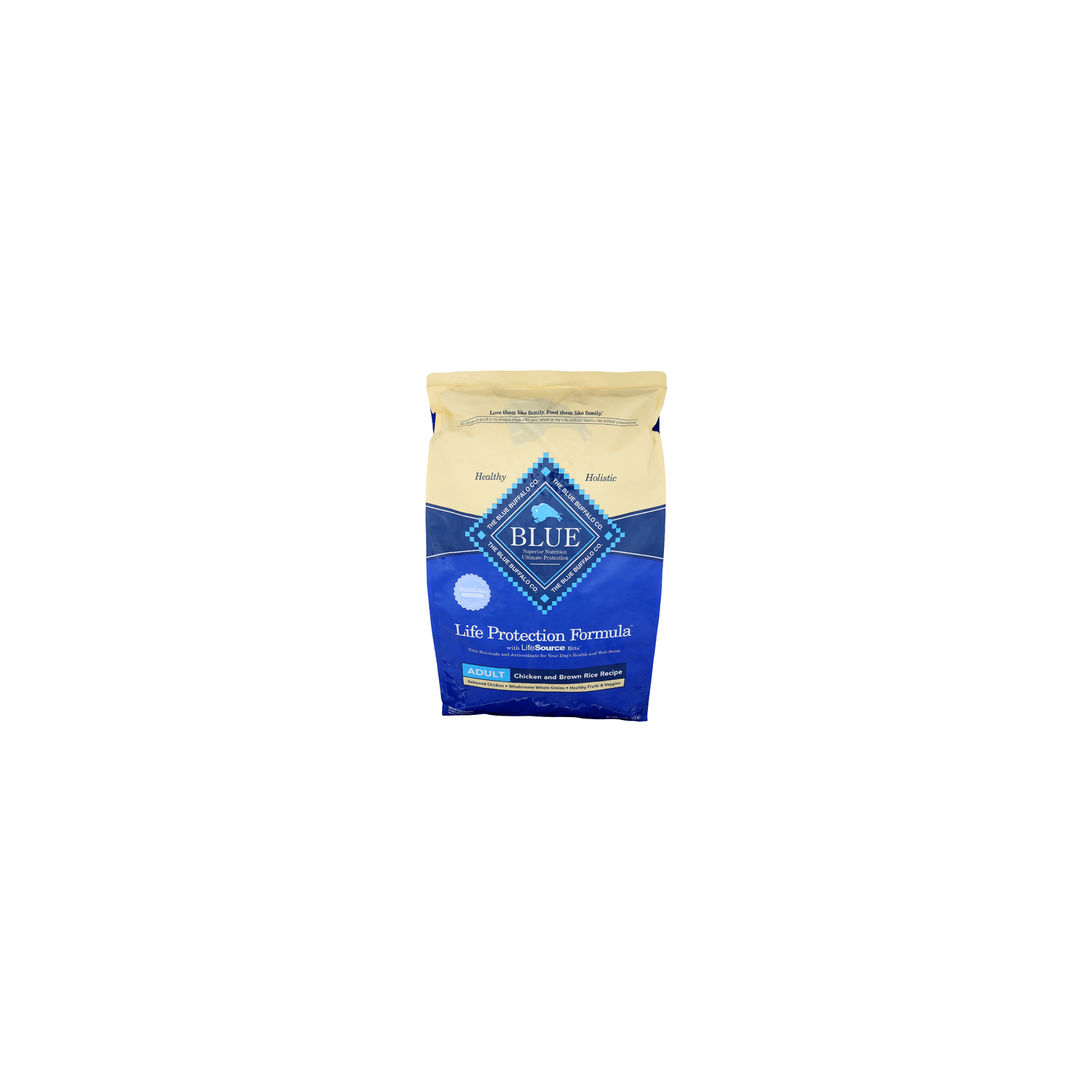 Blue Chicken And Brown Rice Recipe Adult Natural Food For Dogs - 24 Pound Image 1 of 3