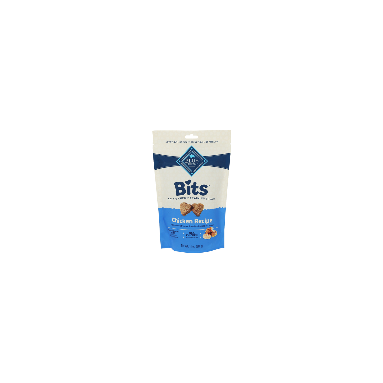 Blue Bits Tasty Chicken Recipe Soft-Moist Training Treats - 11 Ounce Image 1 of 4