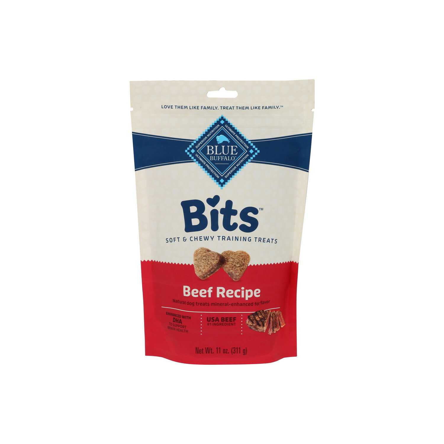 Blue Bits Tender Beef Recipe Natural Dog Treats - 11 Ounce Image 1 of 4