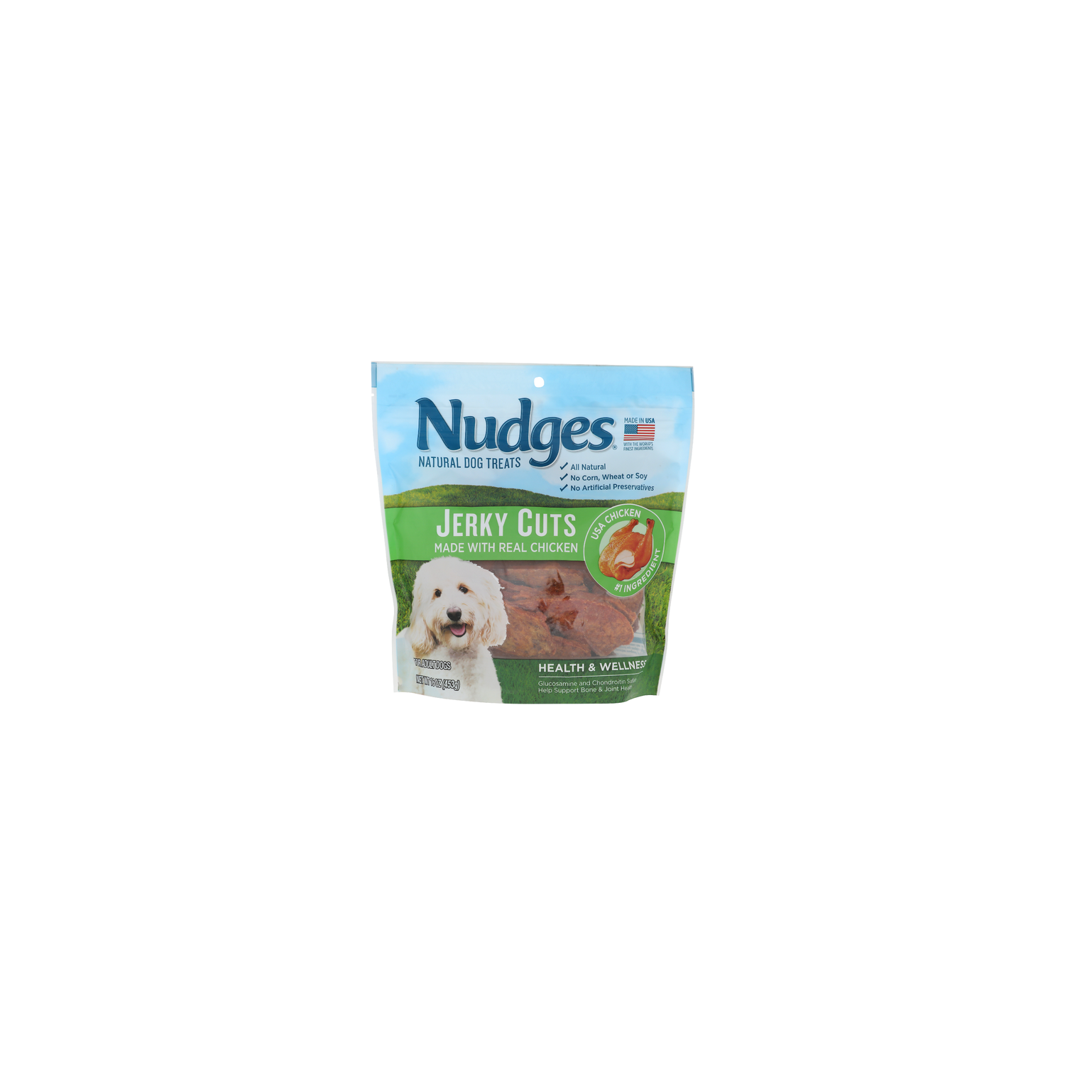 Nudges Jerky Cuts Natural Dog Treats - 16 Ounce Image 1 of 4