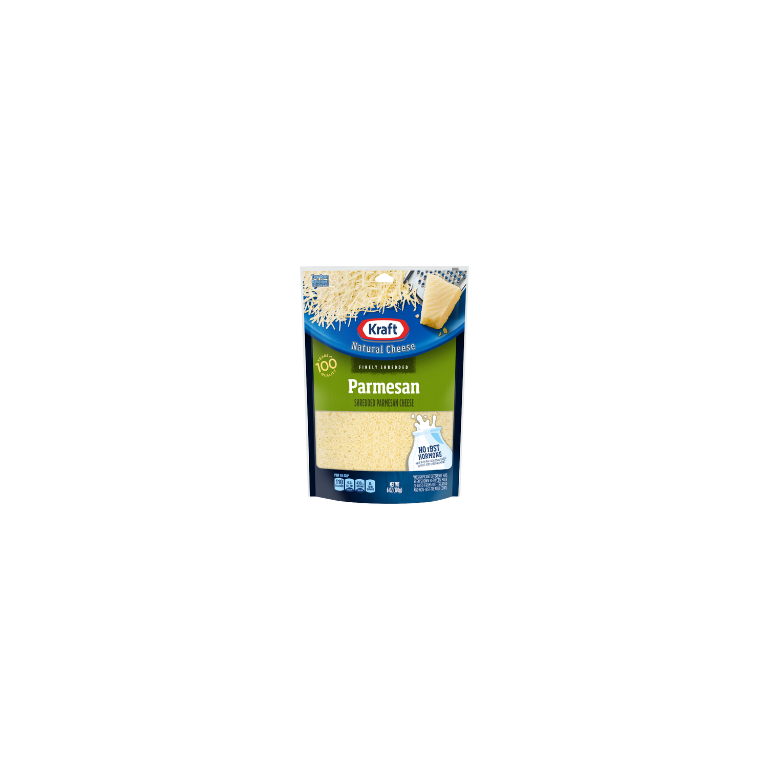 Kraft Parmesan Finely Shredded Cheese - 6 Ounce Image 1 of 2