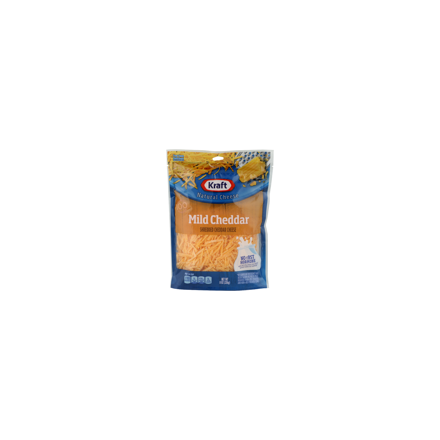 Kraft Shred Mild Cheddar - 8 Ounce Image 1 of 4