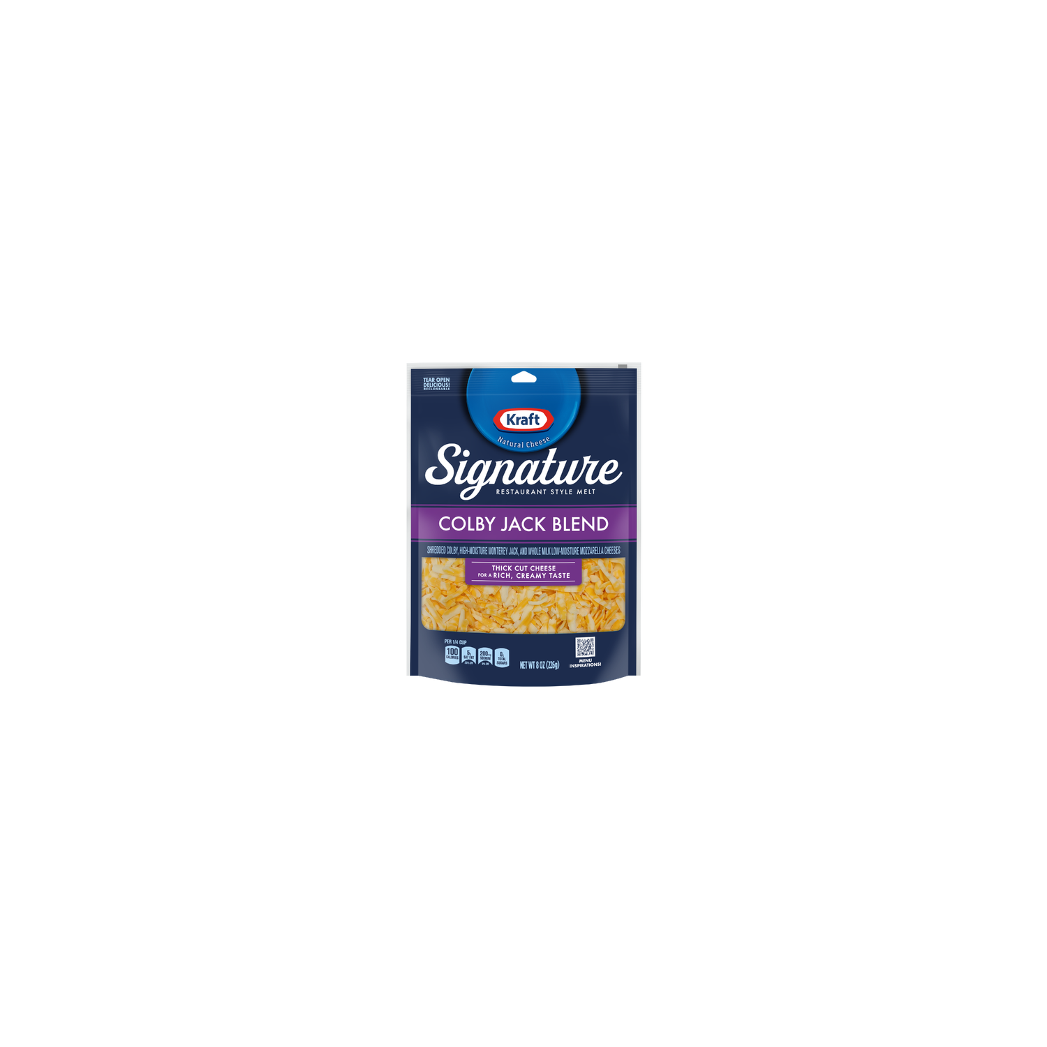 Kraft Colby Thick Cheese Shreds - 8 Ounce Image 1 of 2
