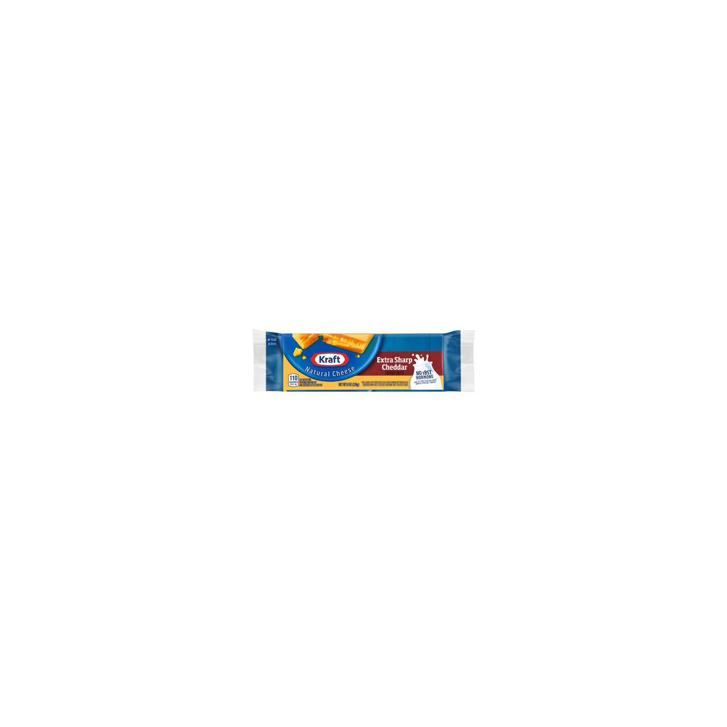 Kraft Extra Sharp Cheddar Cheese Chunk - 8 Ounce Image 1 of 4