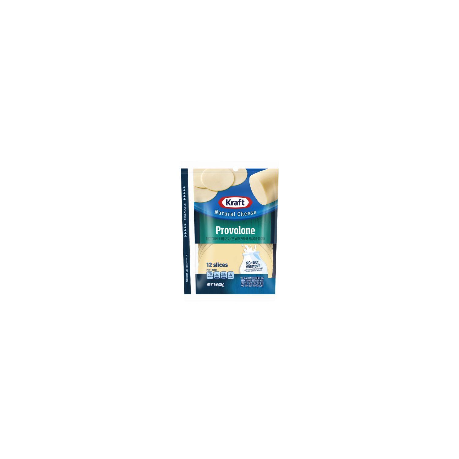 Kraft Provolone Cheese Slices - 8 Ounce Image 1 of 4