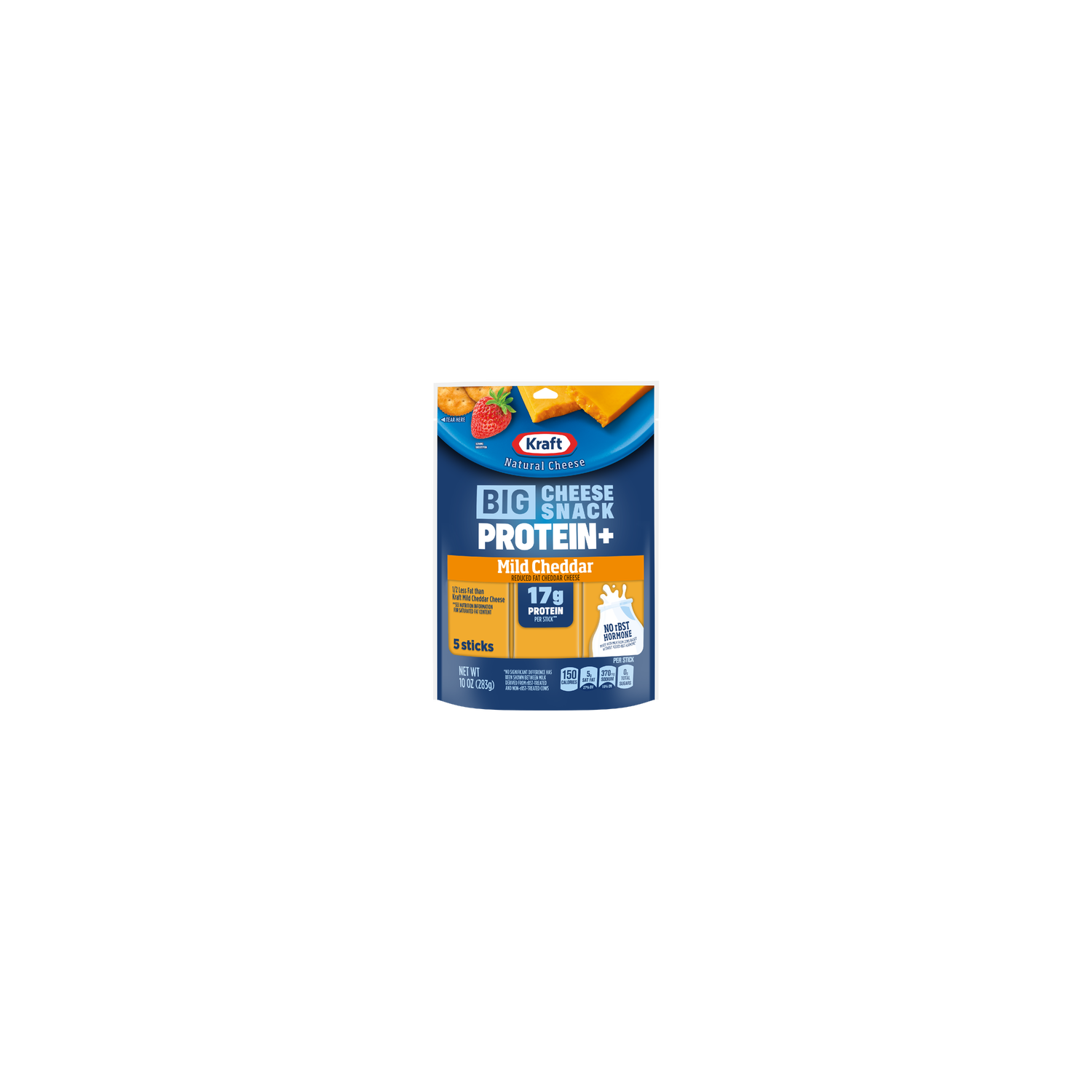 Kraft Cheddar Protein Big Stick Cheese - 10 Ounce Image 1 of 2