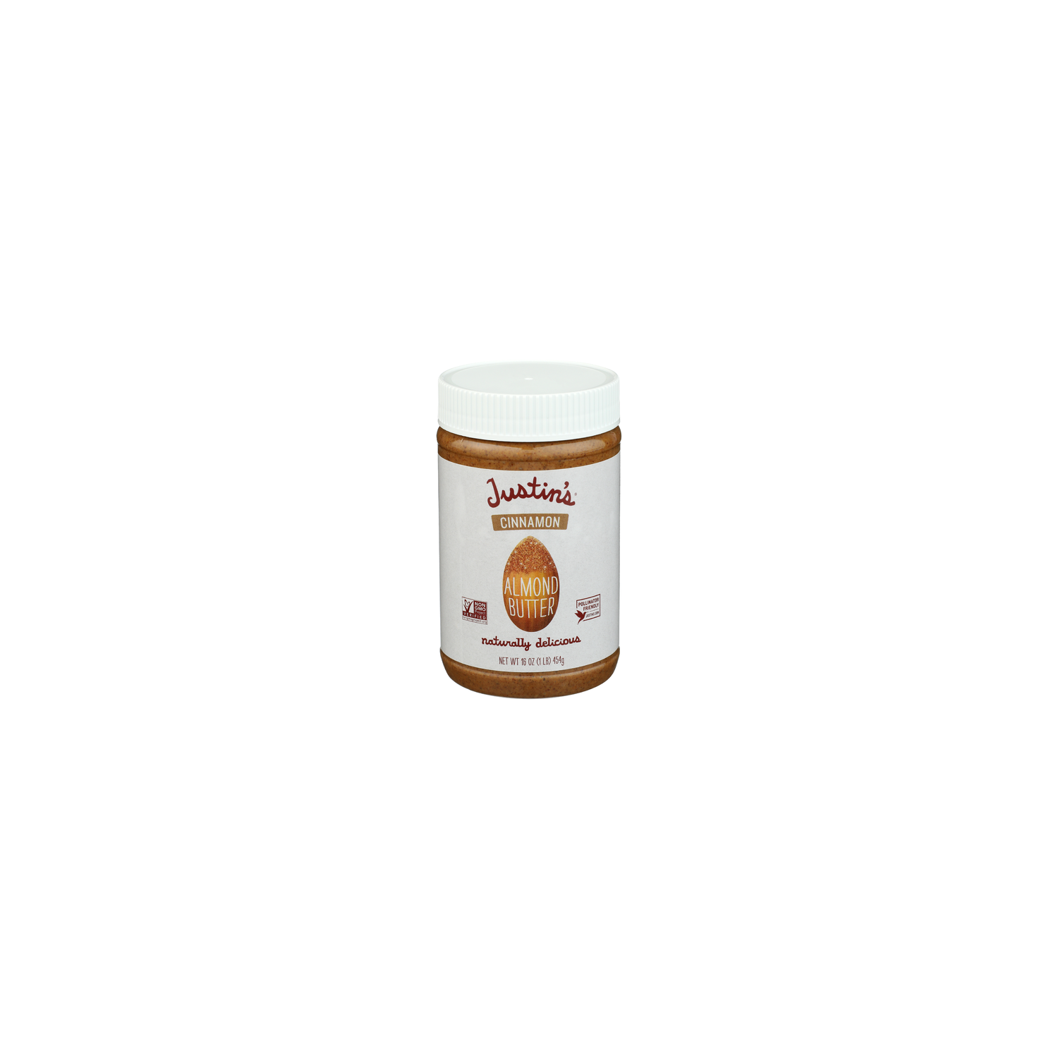 JUSTIN's Almond Butter Jar Cinnamon - 16 Ounce Image 1 of 4
