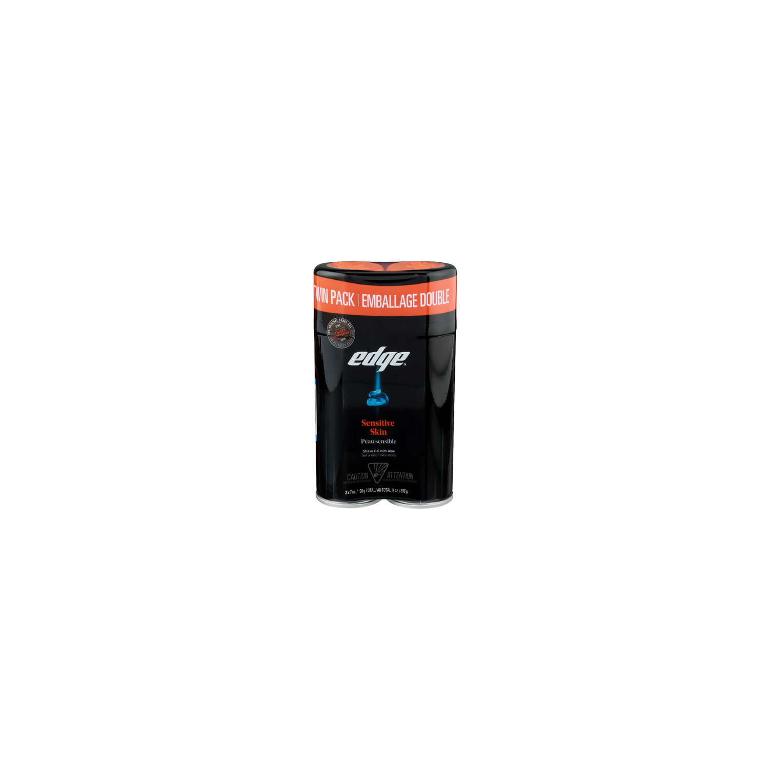 Edge Sensitive Skin Shave Gel With Aloe - 7 Ounce - 2 Count Image 1 of 3