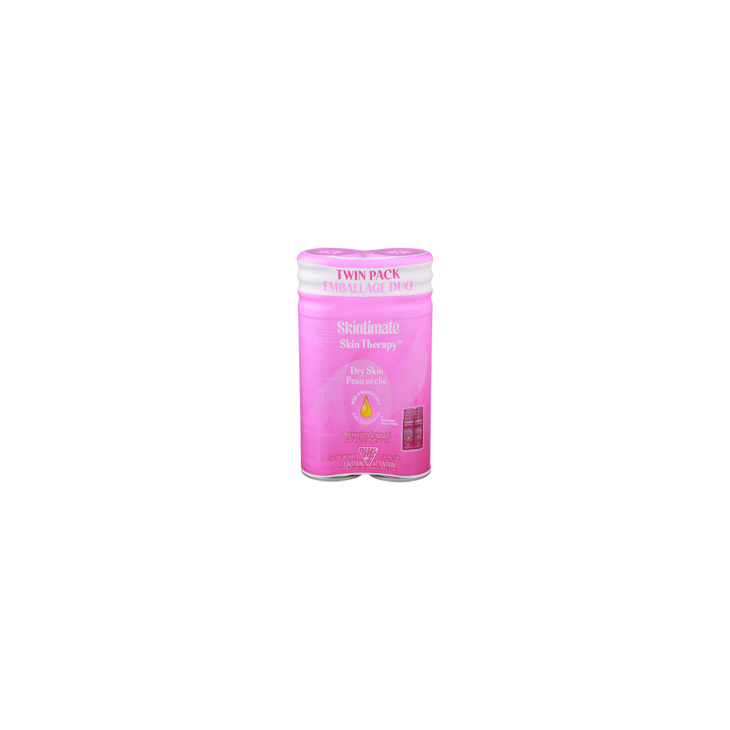 Skintimate Skin Therapy Dry Moisturizing Shave Gel - 7 Ounce - 2 Count Image 1 of 3