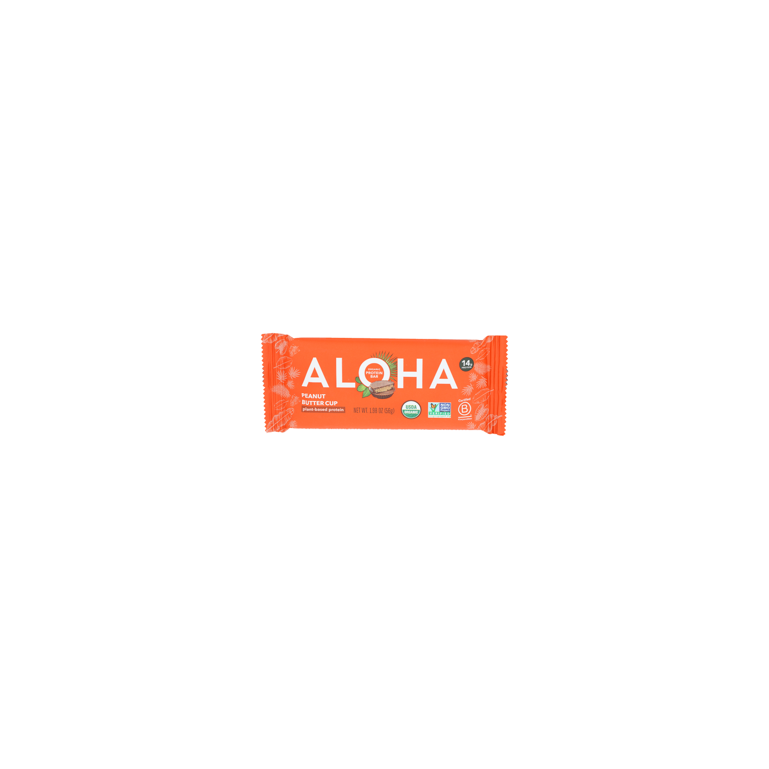 Aloha Peanut Butter Cup Protein Bar - 1.98 Ounce Image 1 of 4