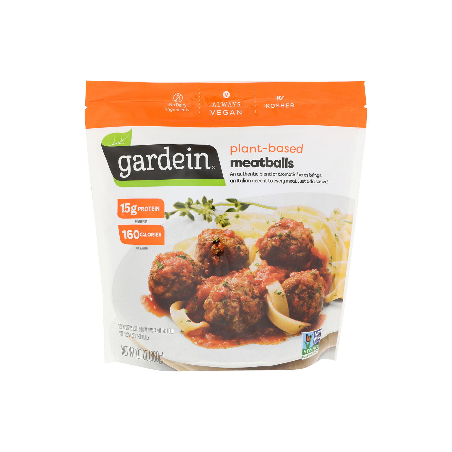 gardein Plant-Based Meatballs - 12.7 Ounce Image 1 of 4