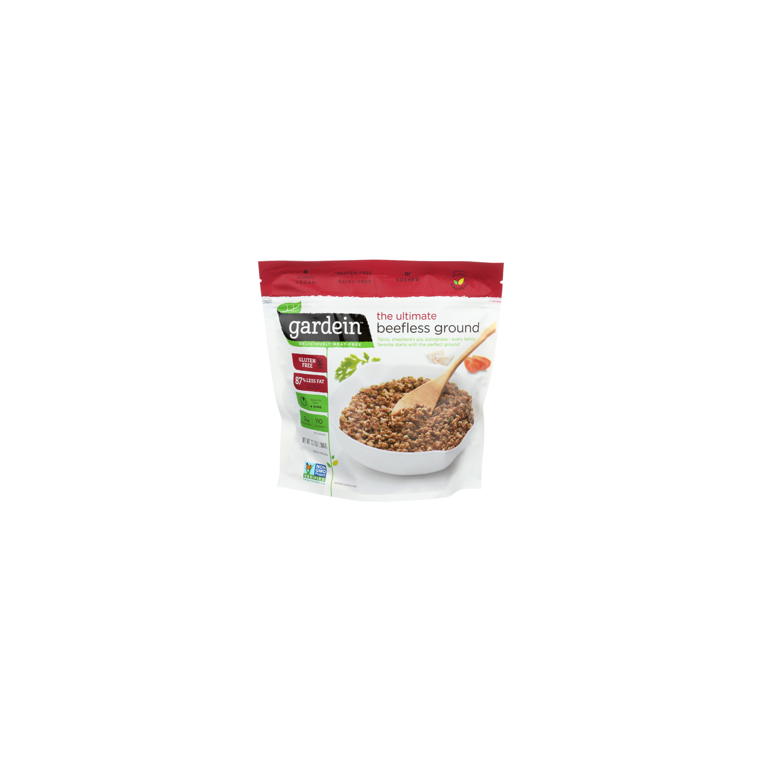 Gardein Plant-Based Ground Be'f - 13.7 Ounce Image 1 of 4