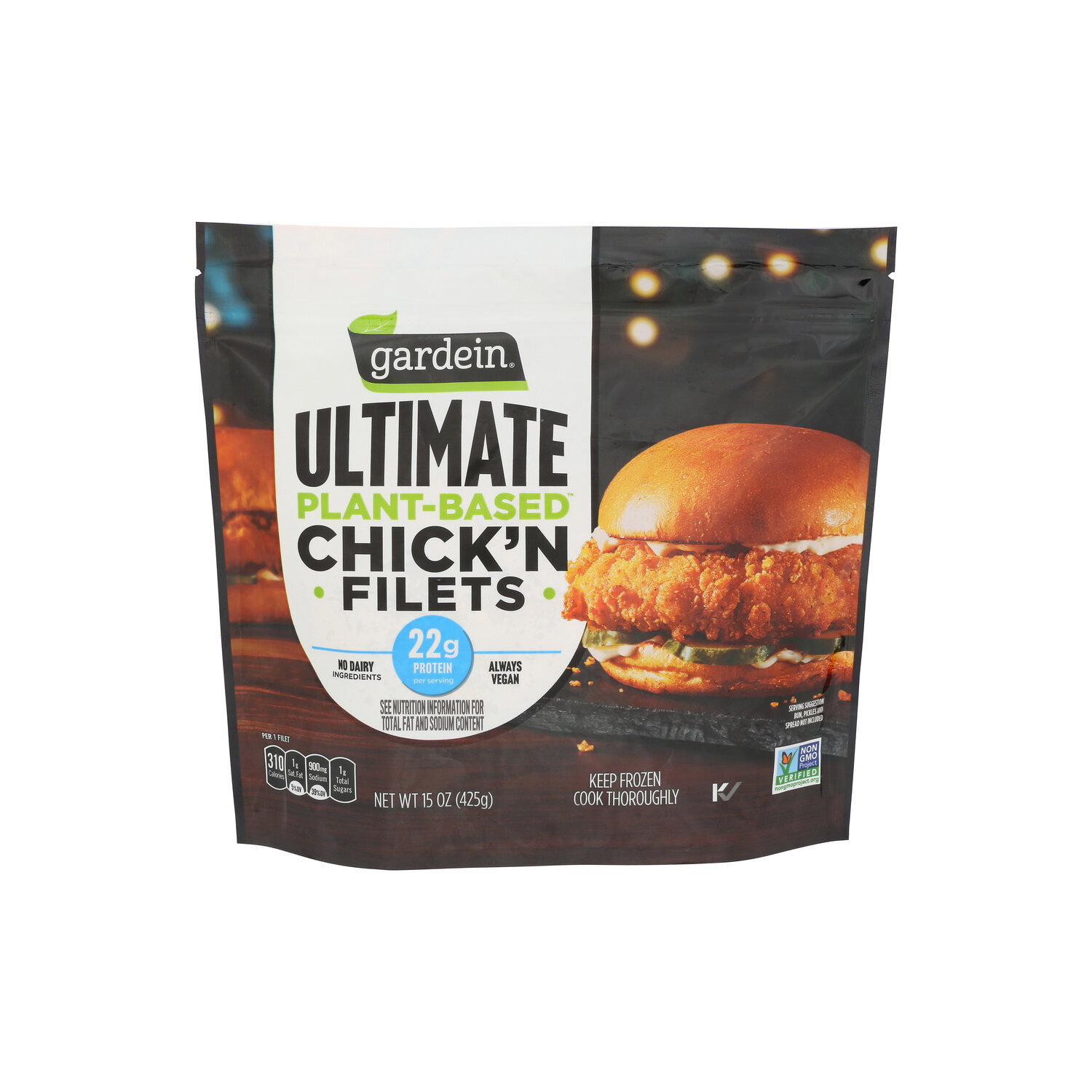 Gardein Chick'n Ultimate Filets - 15 Ounce Image 1 of 4