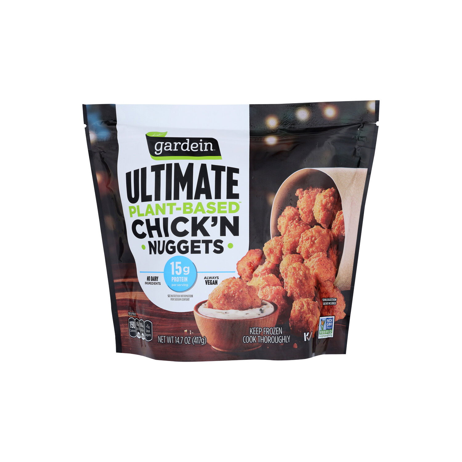 Gardein Chick'n Gar Ult Ckn Nugs 6/14.7Z - 14.7 Ounce Image 1 of 4