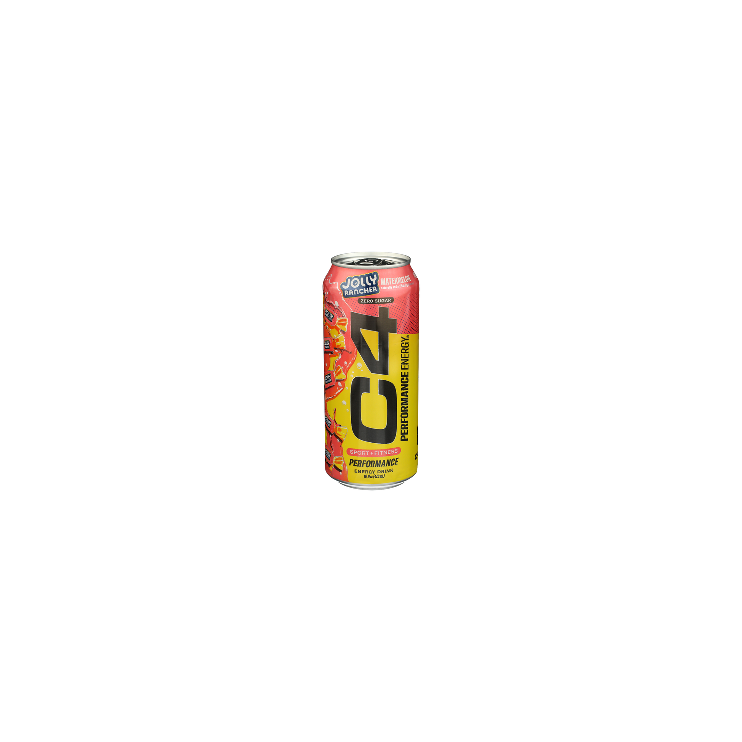 C4 Watermelon Jolly Rancher Carbonated Performance Energy - 16 Fluid Ounce Image 1 of 4