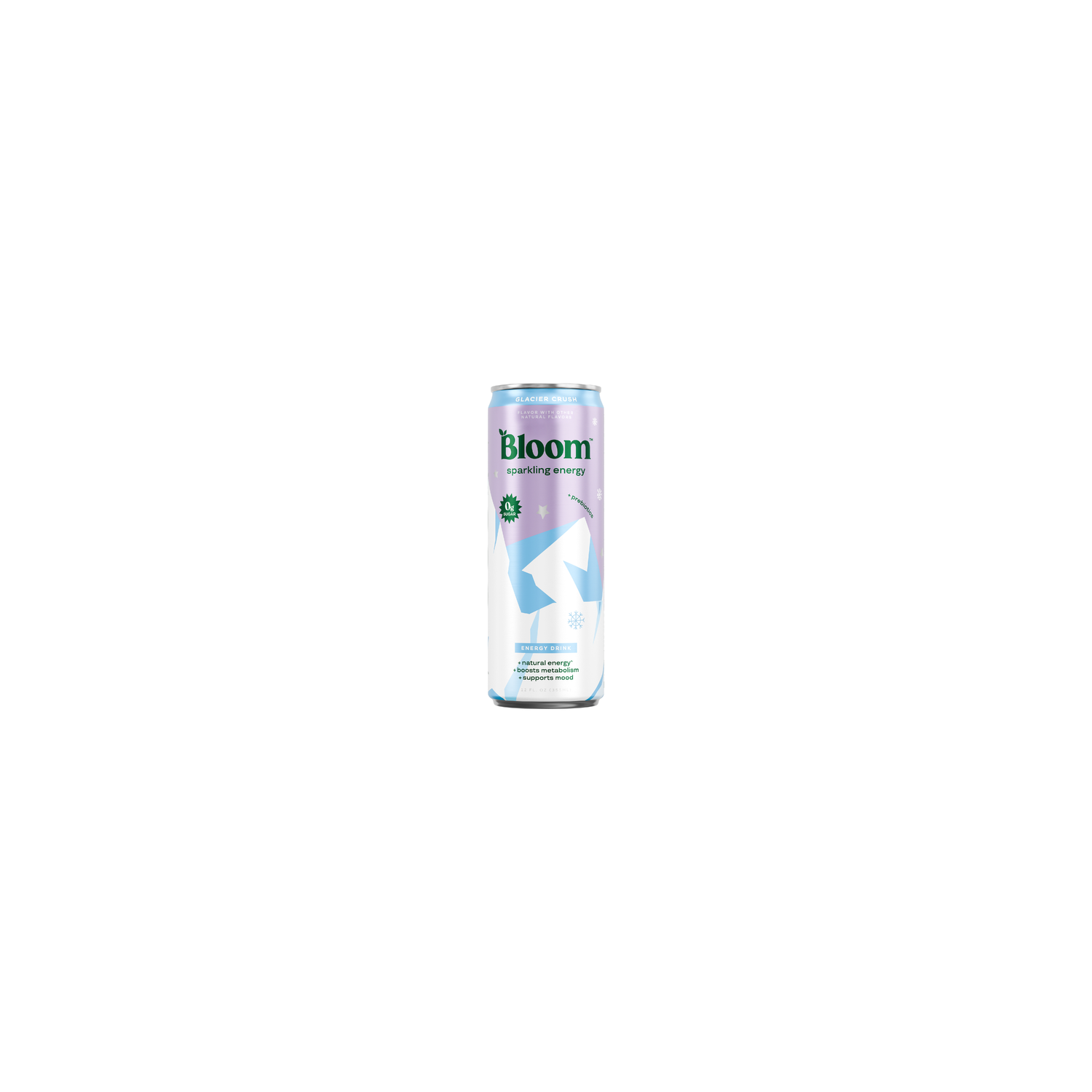 Bloom Glacier Crush Sparkling Energy Drink - 12 Fluid Ounce Image 1 of 2