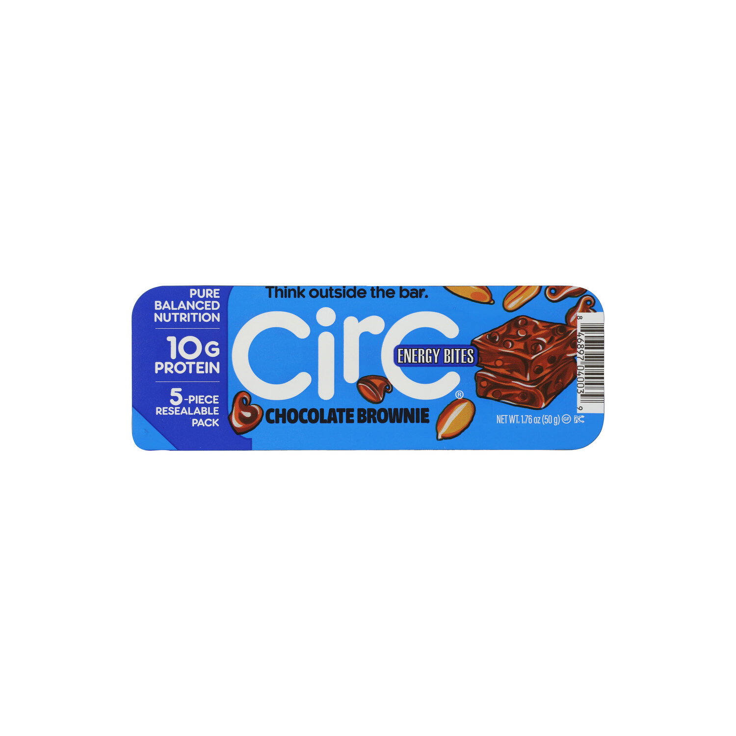 CirC Chocolate Brownie High Protein Energy Bites - 0.352 Ounce - 5 Count Image 1 of 2