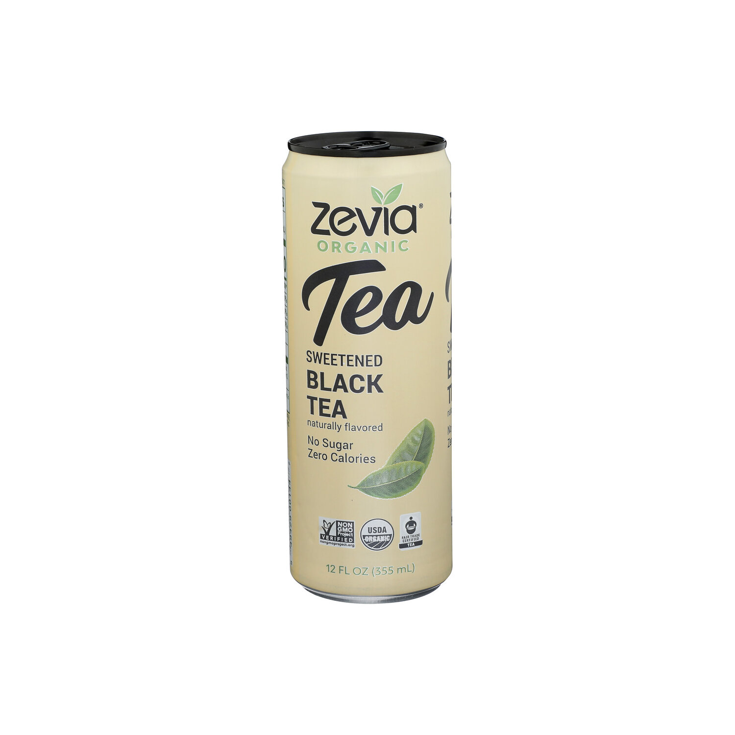 Zevia Black Tea - 12 Fluid Ounce Image 1 of 4