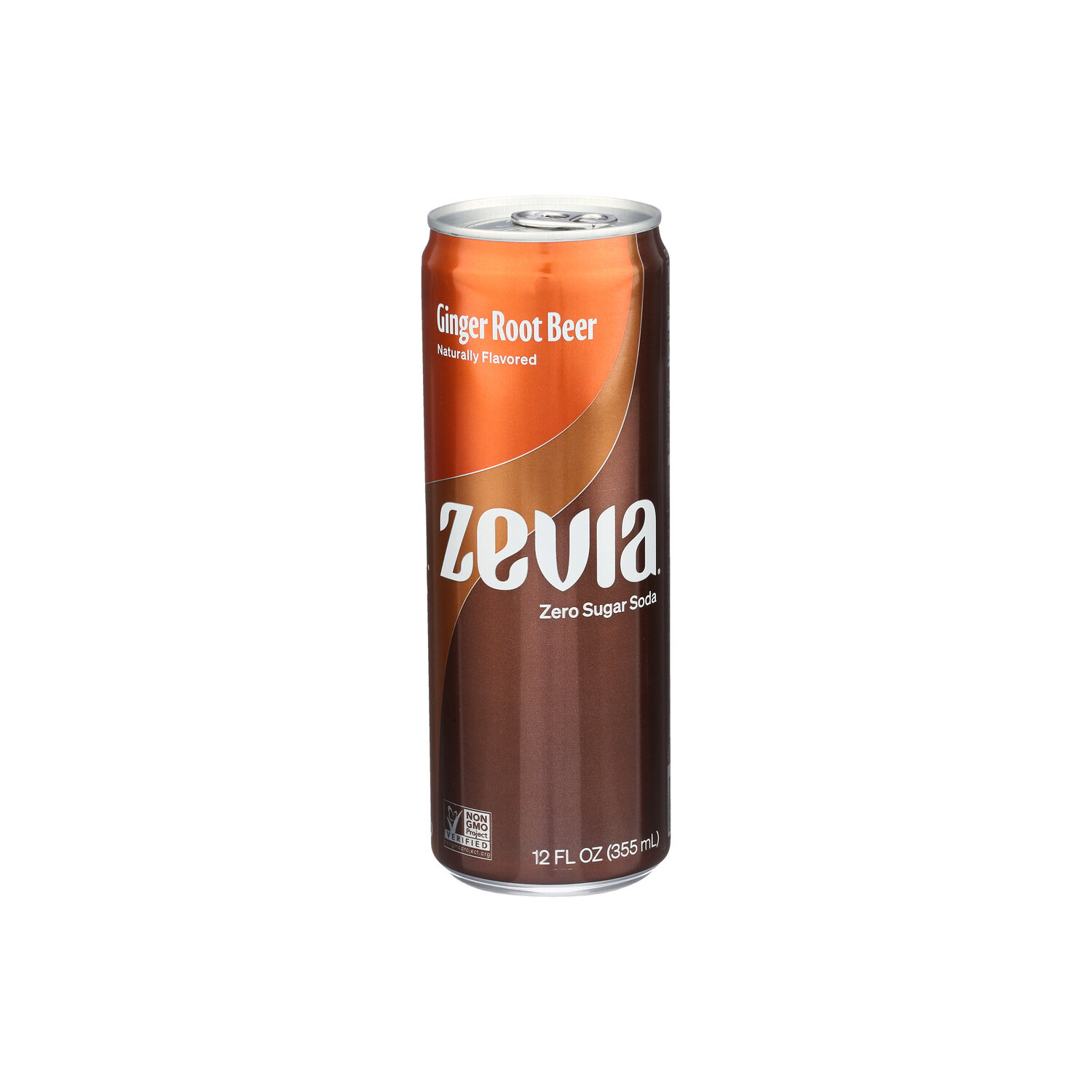Zevia Ginger Root Beer Zero Calorie Soda - 12 Fluid Ounce - Super