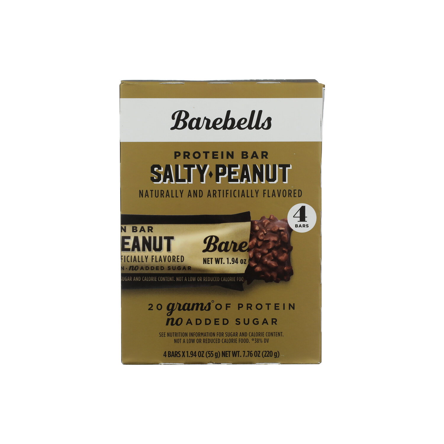 Barebells Bar Salty Peanut - 1.94 Ounce - 4 Count Image 1 of 2